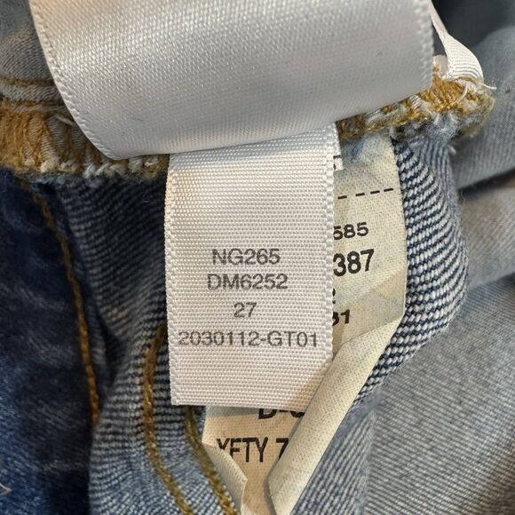 Madewell Balloon Jeans Classic Blue Denim High Rise Women Size 27x26" - Picture 10 of 11